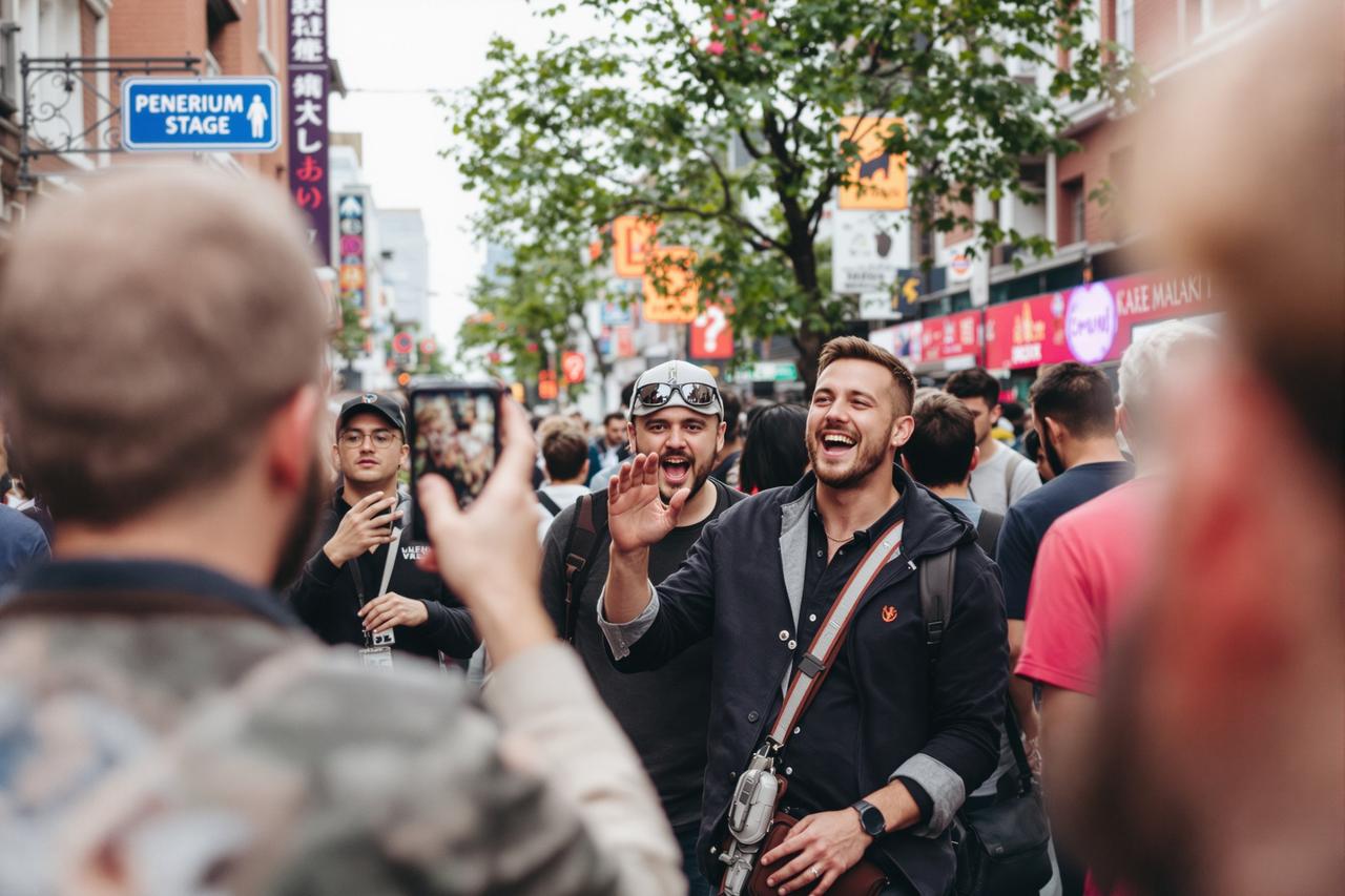 某地一男子因长相酷似明星走红,路人争相合影,商家邀请代言 - 五一吃瓜网 某地一男子因长相酷似明星走红,路人争相合影,商家邀请代言
