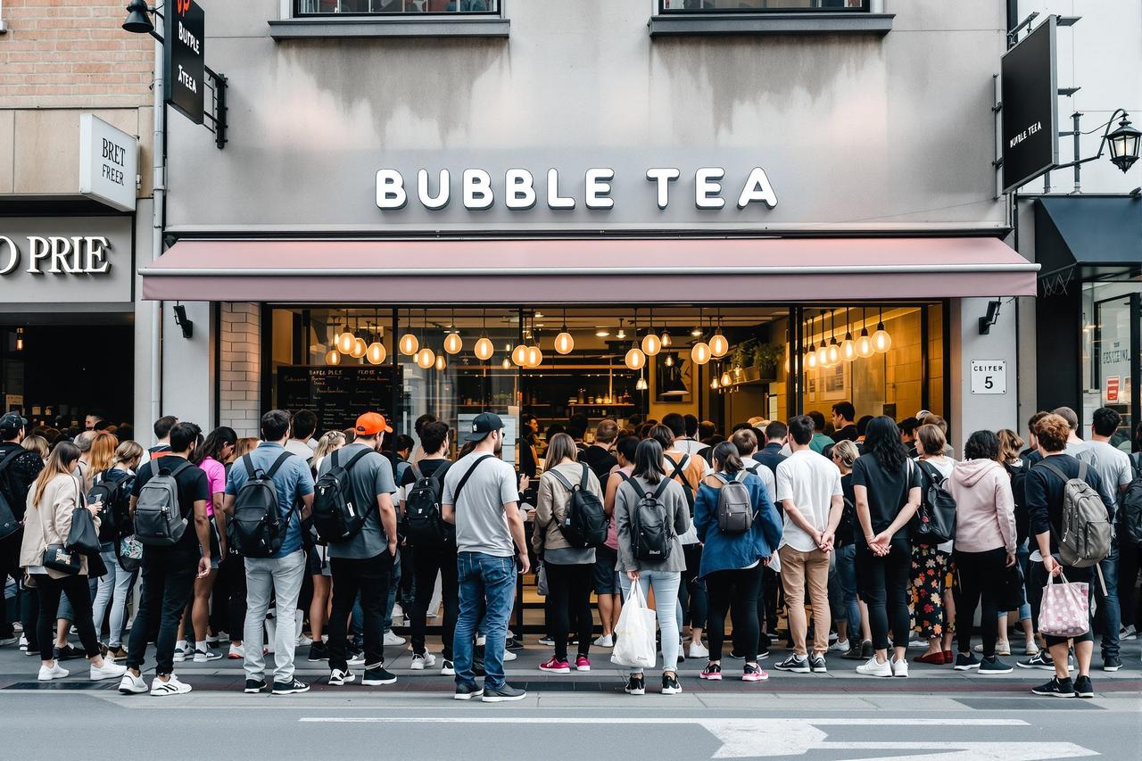 某网红奶茶店排队长达三小时,黄牛代排队月入过万,引发思考 - 五一吃瓜网 某网红奶茶店排队长达三小时,黄牛代排队月入过万,引发思考